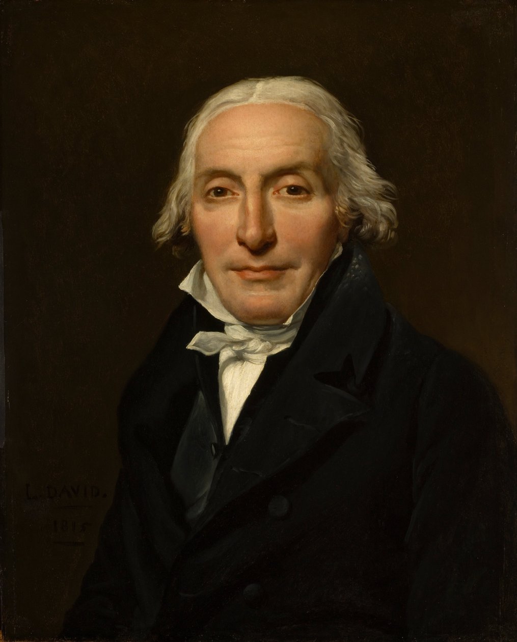 Portrett av Jean-Pierre Delahaye av Jacques Louis David