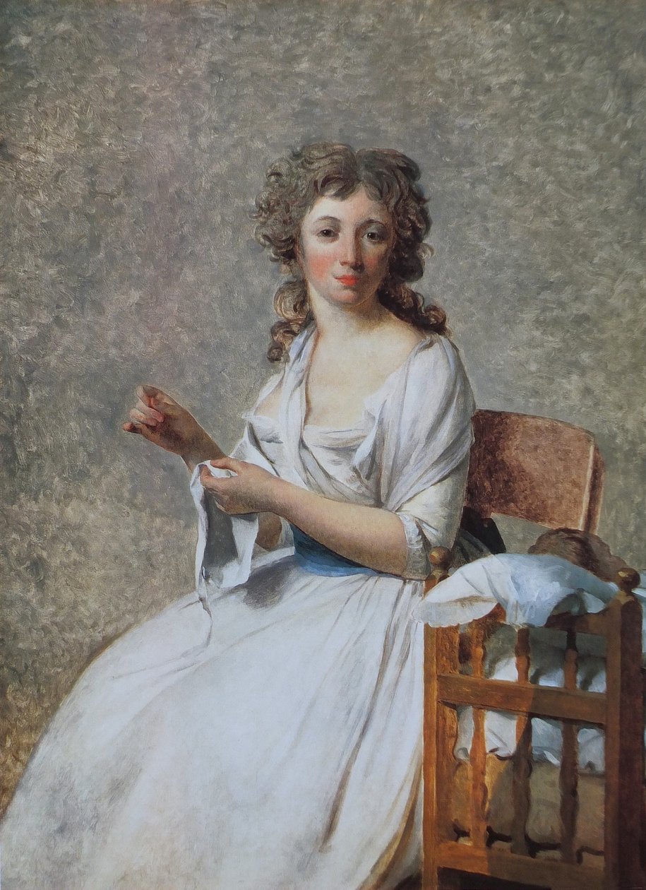 Portrett av Madame Adélaide Pastoret av Jacques Louis David