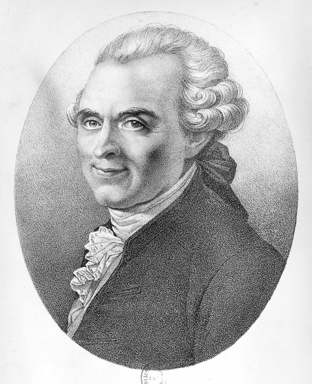 Portrett av Michel-Jean Sedaine (1719-97) av Jacques Louis David