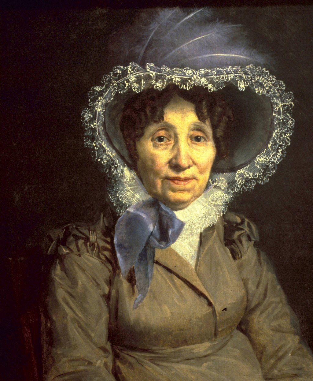 Portrett av en eldre dame av Jacques Louis David