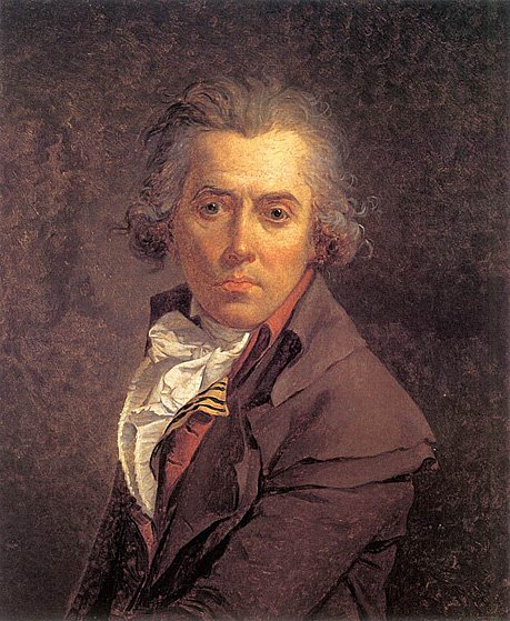 Selvportrett av Jacques Louis David