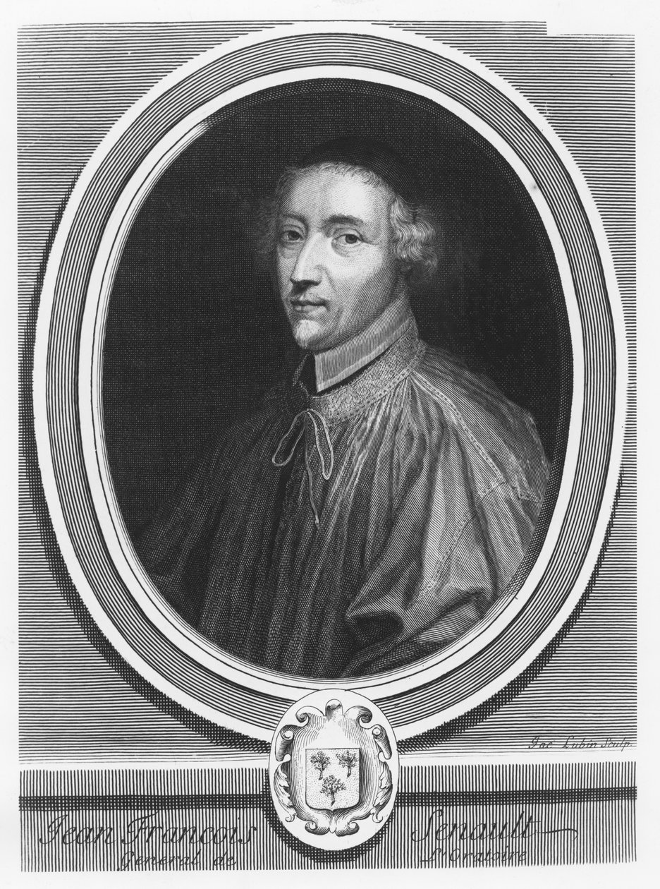 Portrett av Jean-François Senault av Jacques Lubin