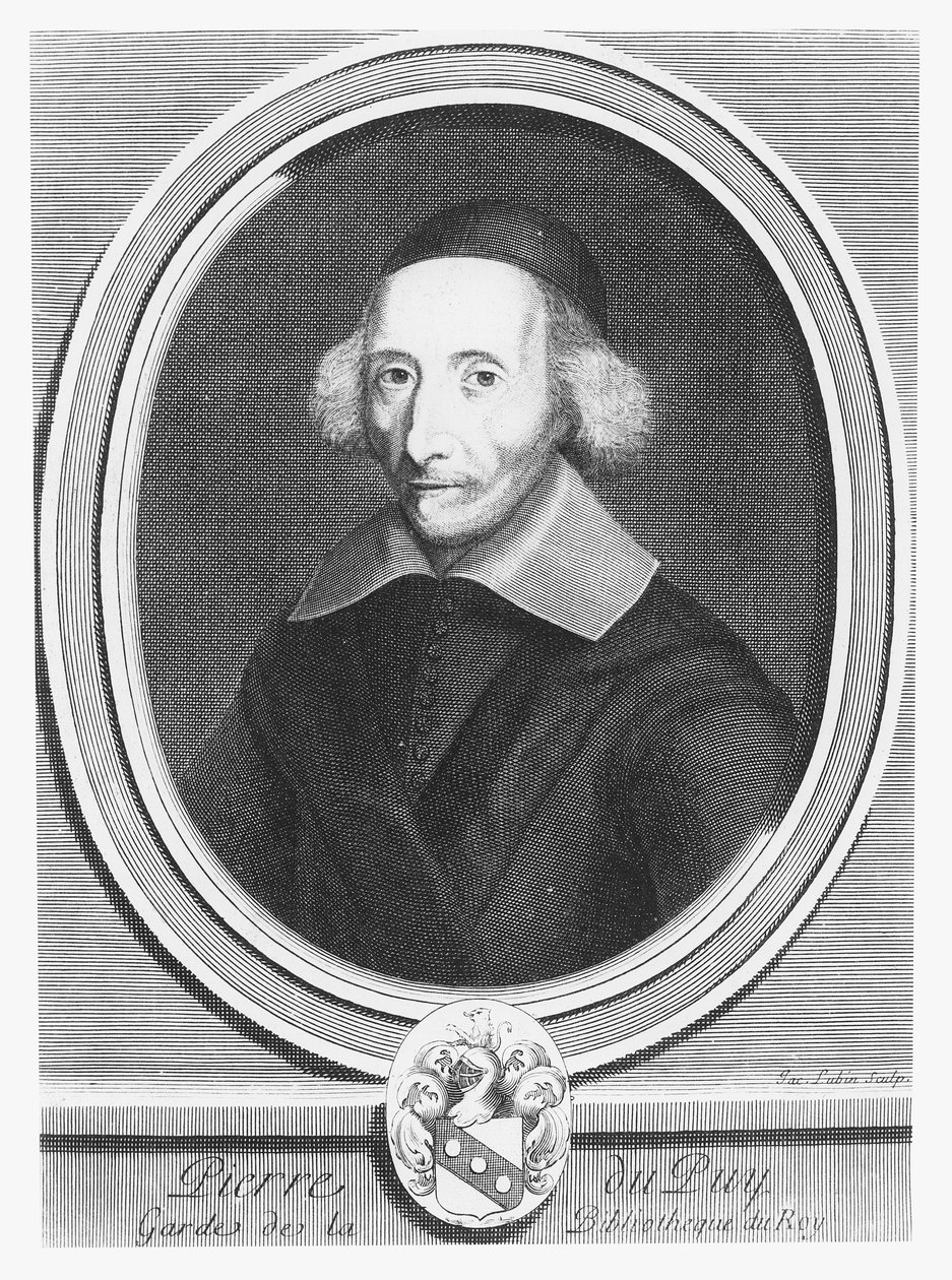 Portrett av Pierre Dupuy av Jacques Lubin
