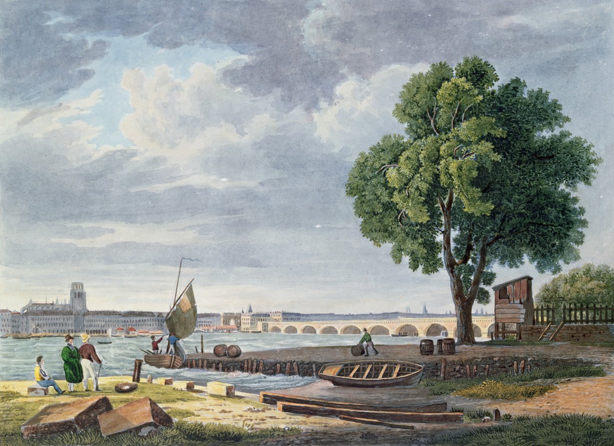 Bordeaux, ca. 1830-40 av Jacques Raymond Brascassat