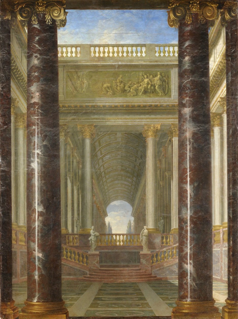 Hageperspektiv av Jacques Rousseau