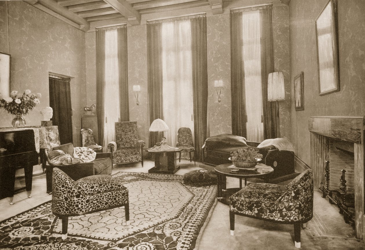 Lounge, 1930 av Jacques Emile Ruhlmann
