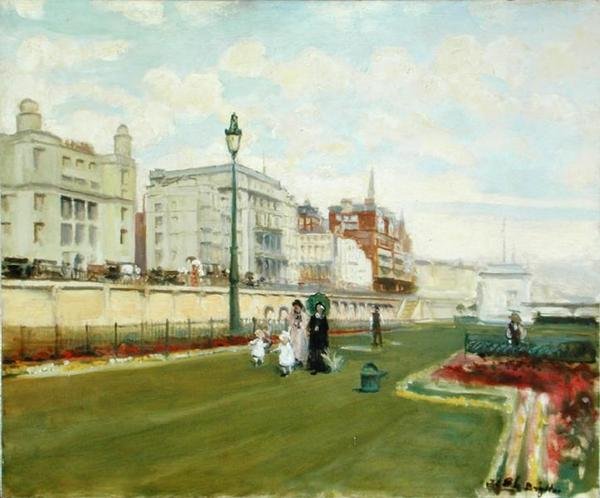 Brighton, ca. 1900-05 (olje på lerret) av Jacques Emile Blanche