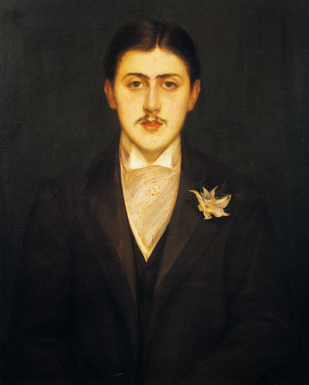 Portrett av Marcel Proust (Paris av Jacques Emile Blanche