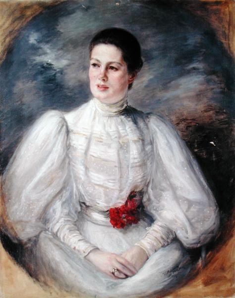 Portrett av en kvinne av Jacques Emile Blanche