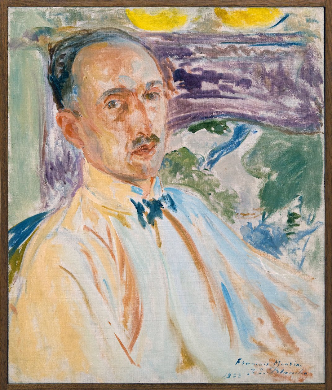 Studie for portrett av François Mauriac (1885-1970), fransk forfatter, Maleri av Jacques Émile Blanche (1861-1942) utført i 1923. Fotografi, KIM Youngtae, Rouen, Rouen Museum of Fine Arts. av Jacques Emile Blanche
