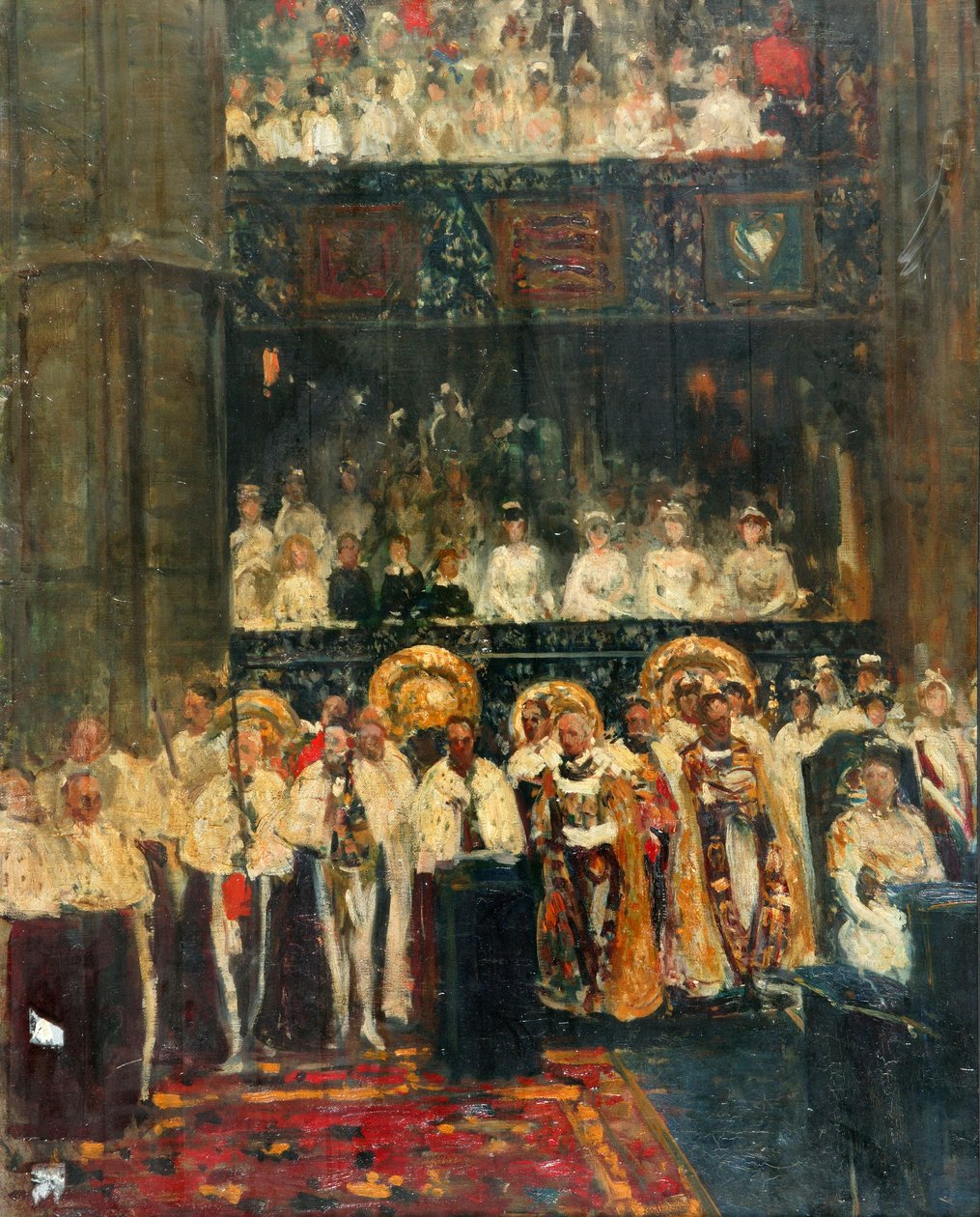 Kroningen av George V av Jacques Emile Blanche