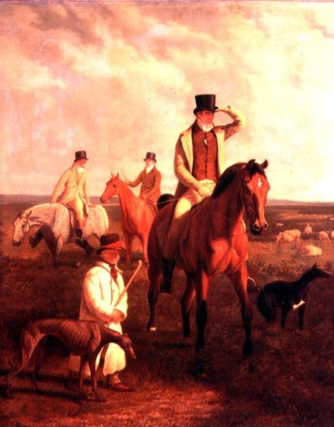 Lord Rivers på kurs av Jacques Laurent Agasse