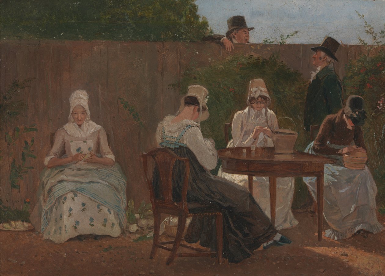 Chalon-familien i London av Jacques-Laurent Agasse