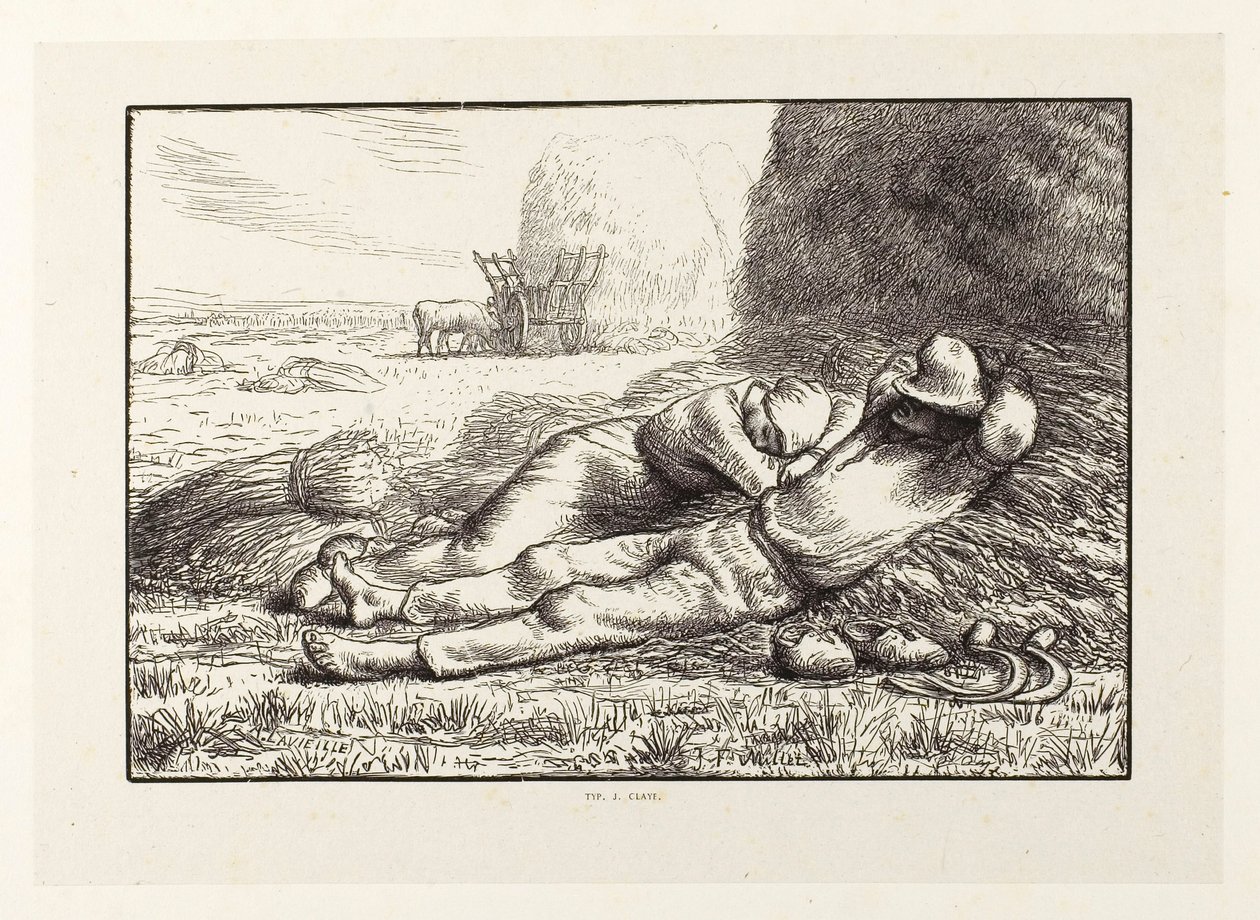 Middagstid av Jacques Adrien Lavieille