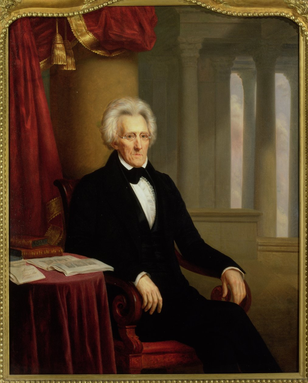 Andrew Jackson, ca. 1839-40 av Jacques Amans