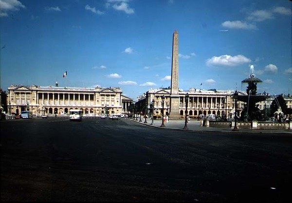 Place de la Concorde, 1755-75 av Jacques Ange Gabriel