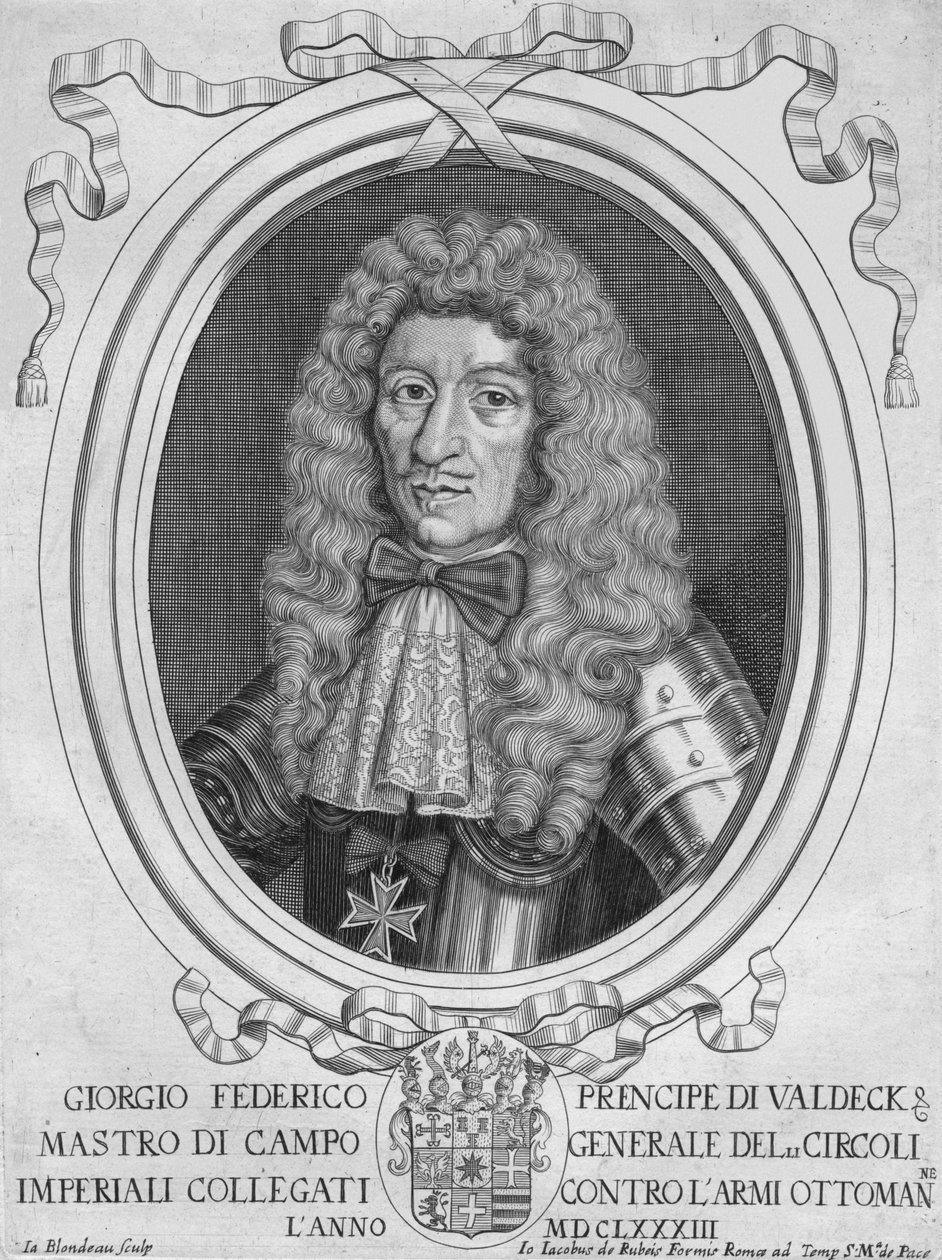 Prins Georg Friedrich av Waldeck, 1690-tallet. av Jacques Blondeau