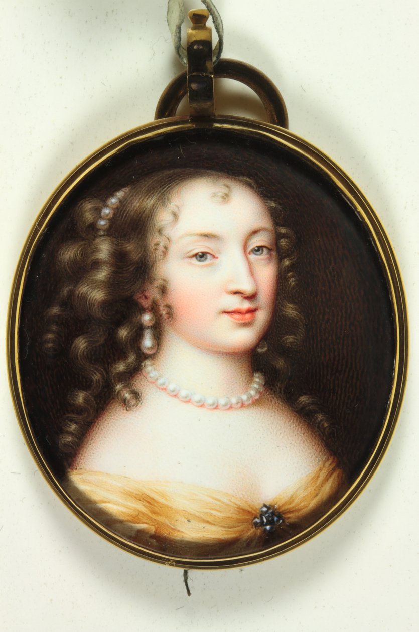 En dame kalt Mary Killigrew, Madame Zuylestein (emalje) av Jacques Bordier