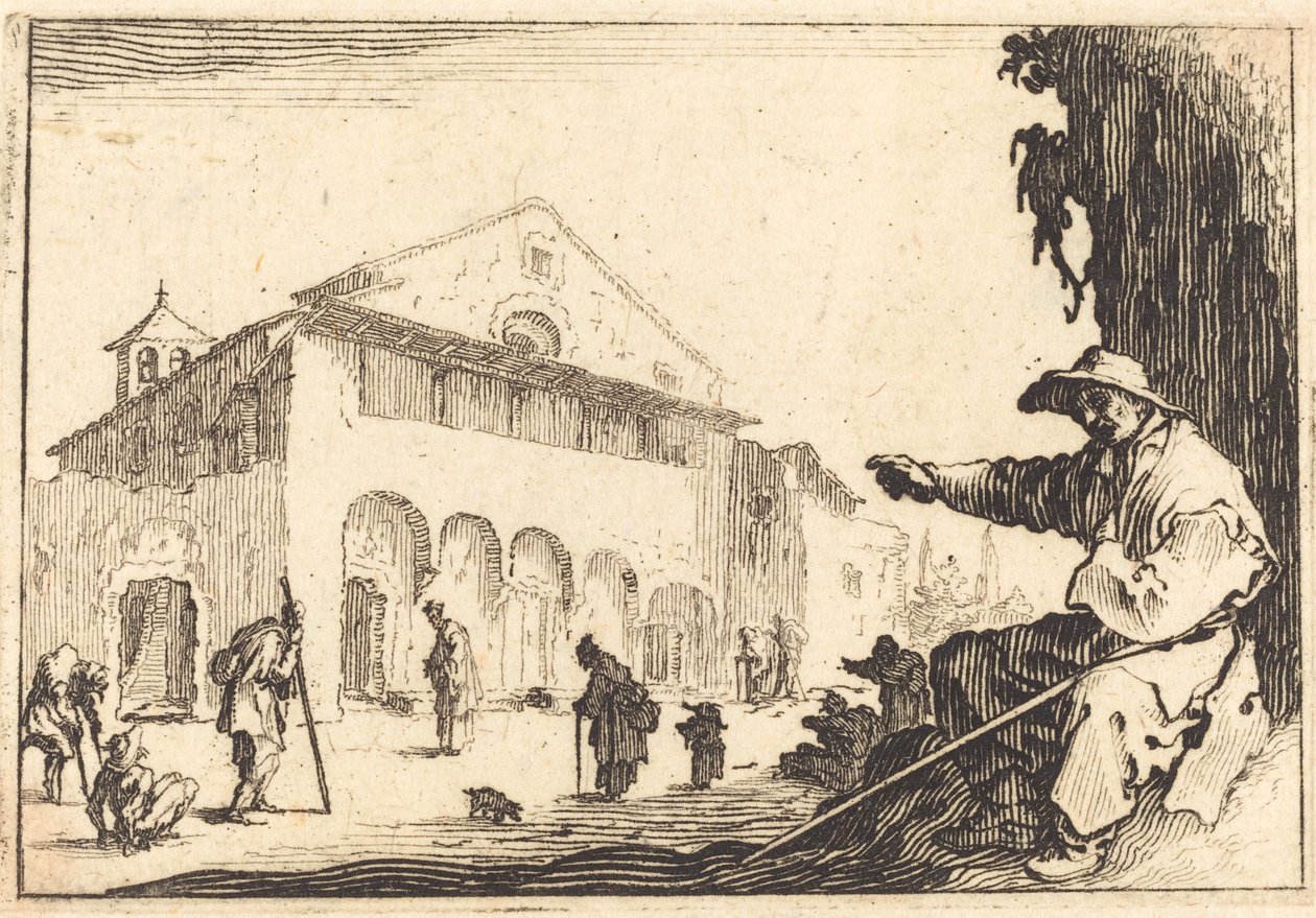 Almuhus av Jacques Callot