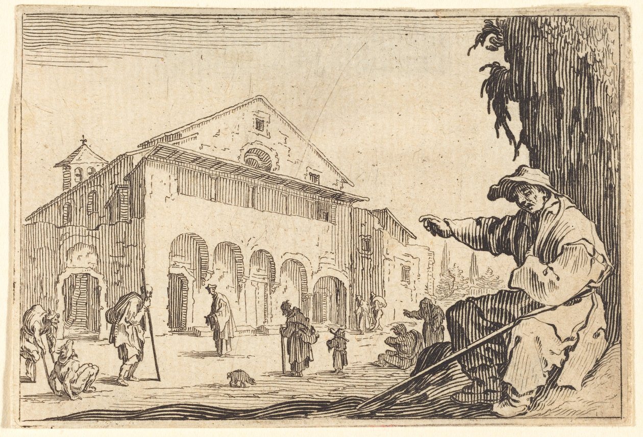 Fattighus av Jacques Callot