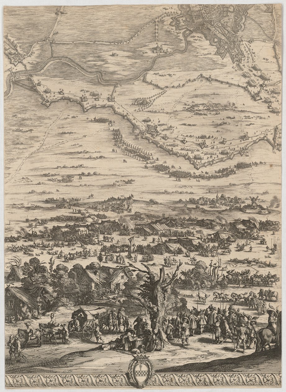 Utdrag fra «Slaget ved Breda» av Jacques Callot