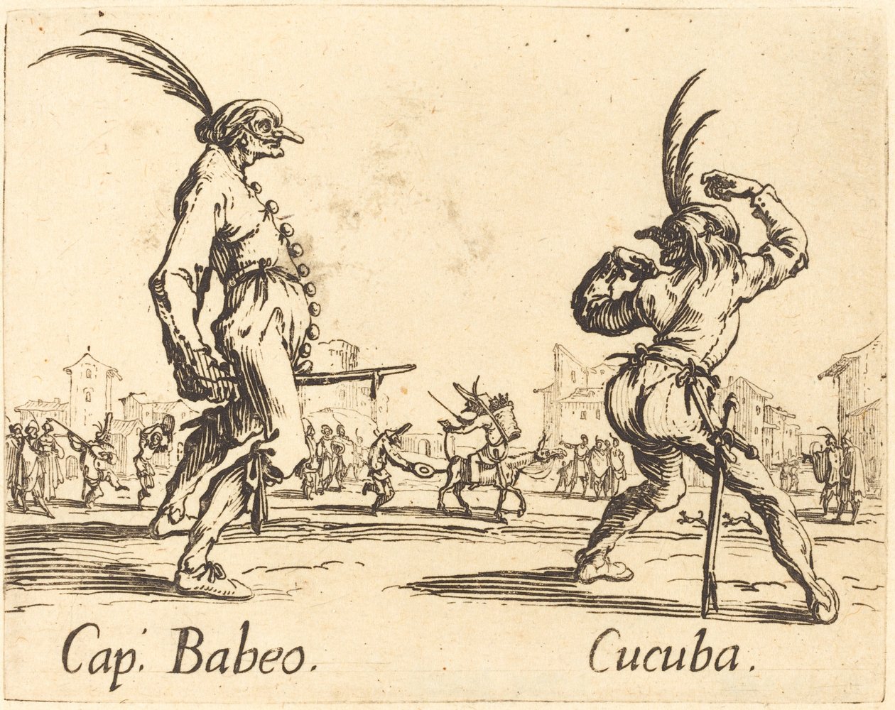 Kapittel Babeo og Cucuba av Jacques Callot