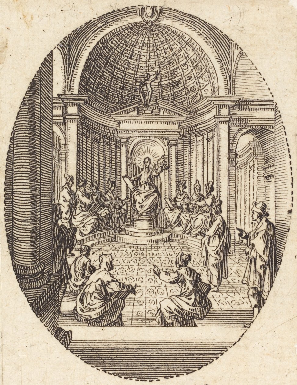 Kristus blant legene av Jacques Callot