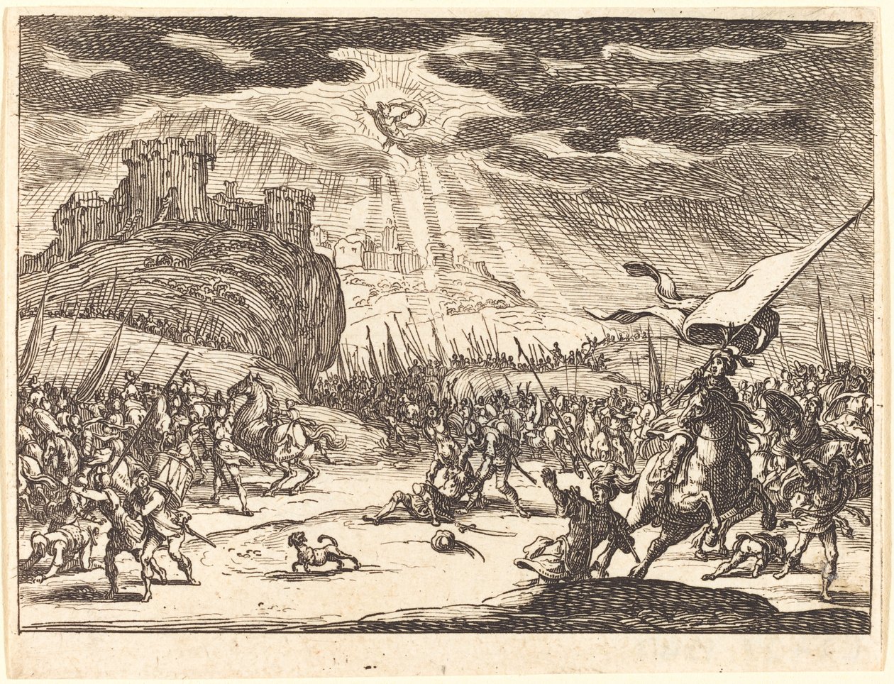 Omvendelse av Paulus av Jacques Callot