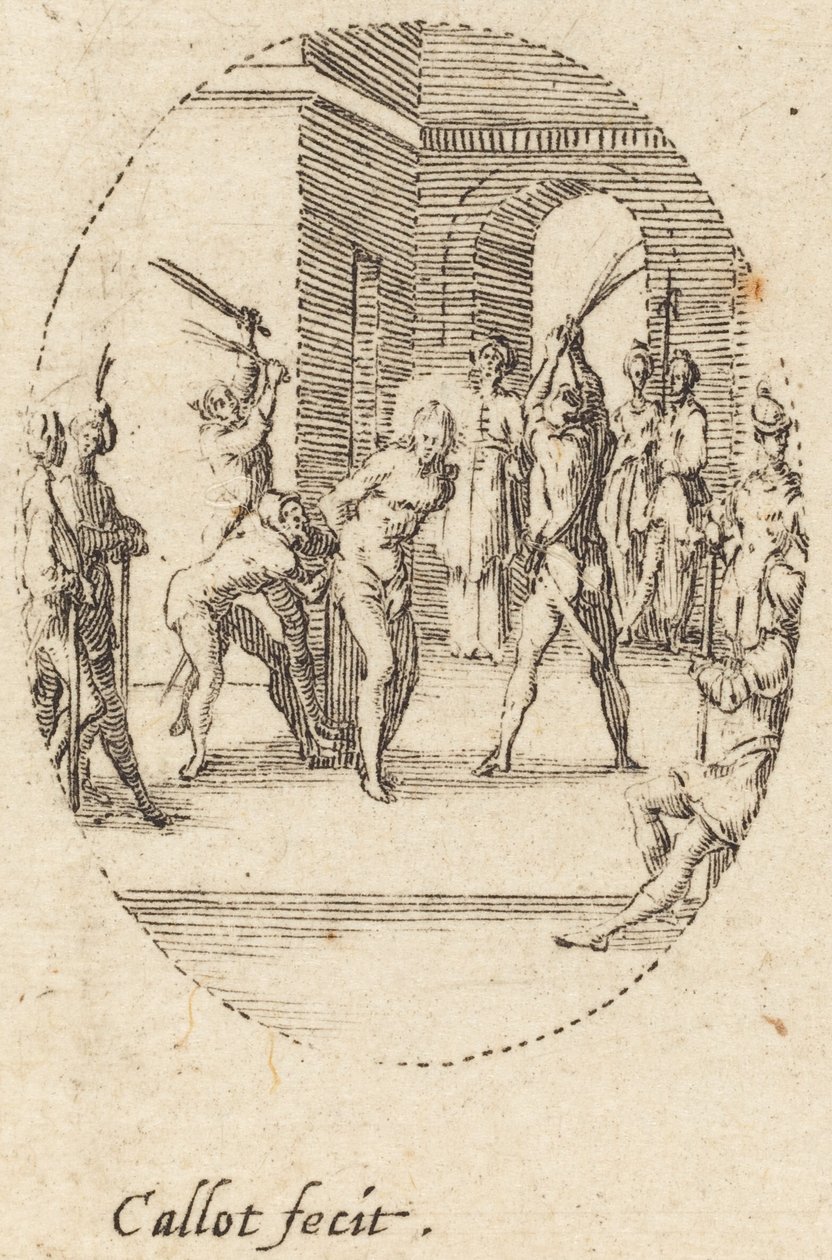 Kroning med torner av Jacques Callot
