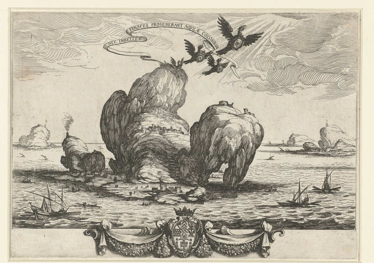 Den store steinen av Jacques Callot