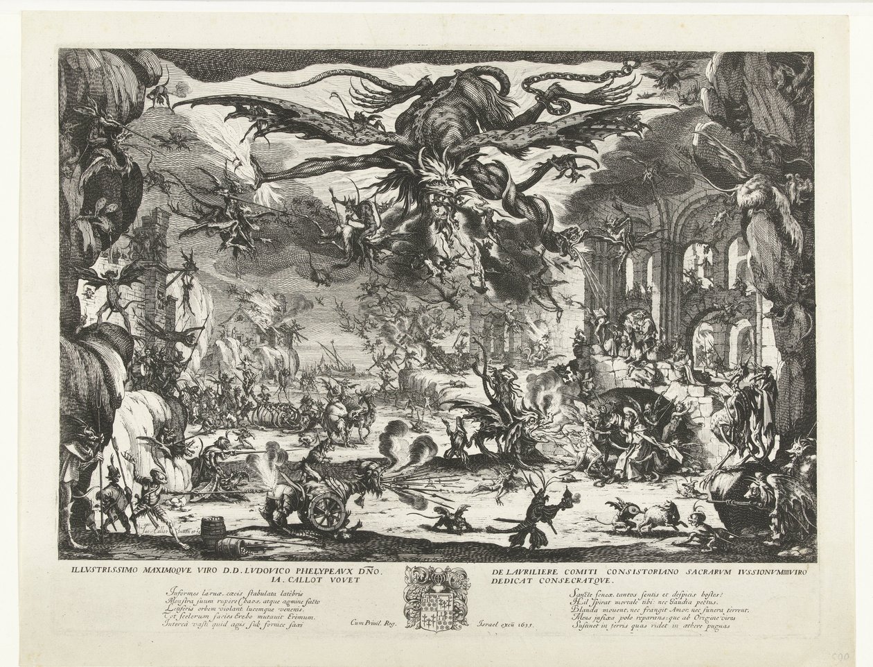 Sankt Anthonys fristelse av Jacques Callot