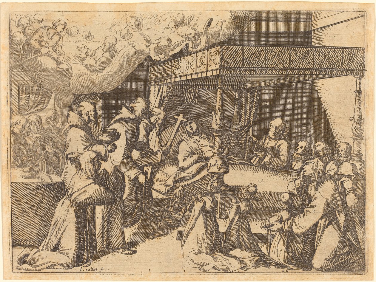 Dronningens død av Jacques Callot
