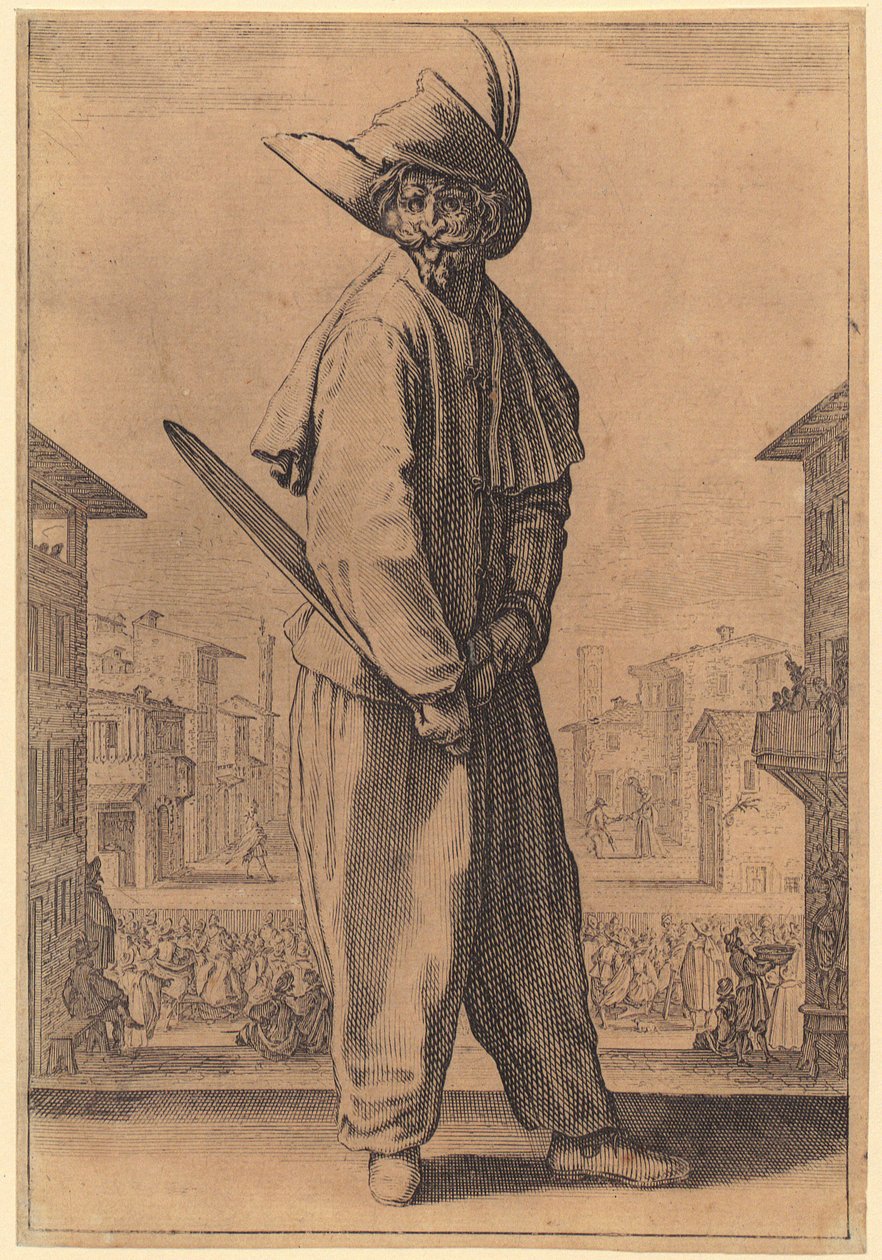 Ecce homo, blad 5 i serien «Den store lidelsen» av Jacques Callot
