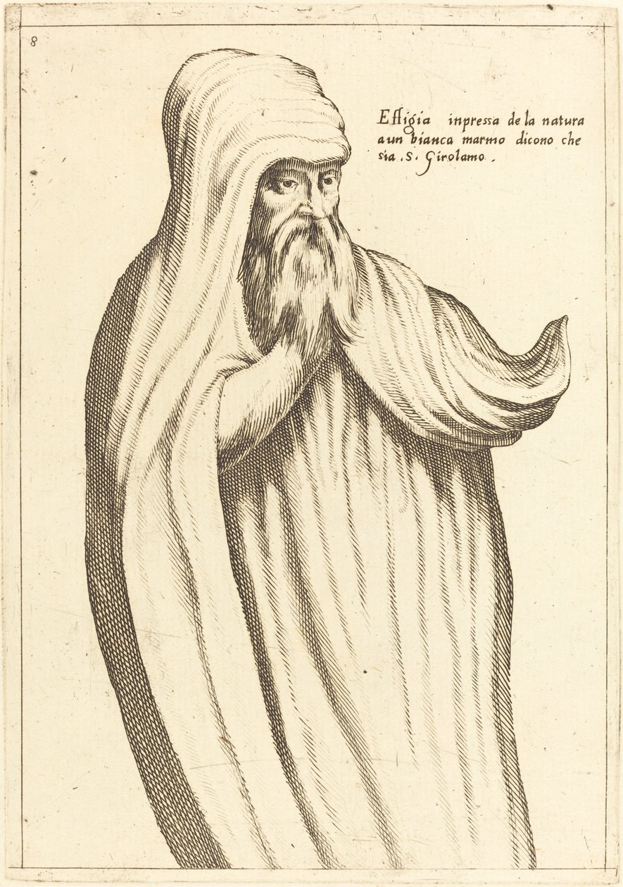 Bilde av St. Hieronymus av Jacques Callot