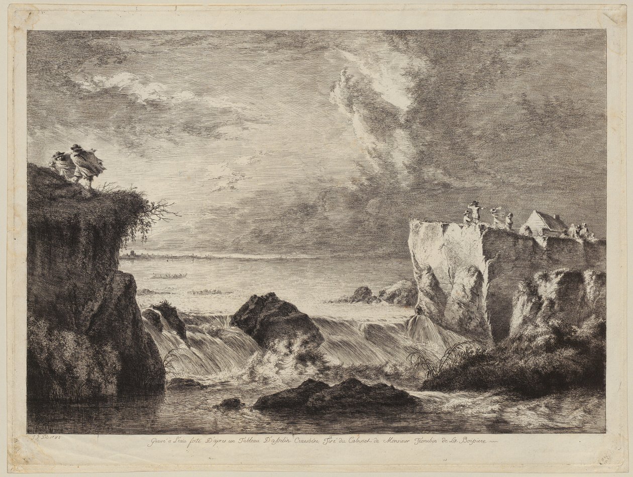 Festmåltid, blad 4 i serien «Die Bohémiens» av Jacques Callot