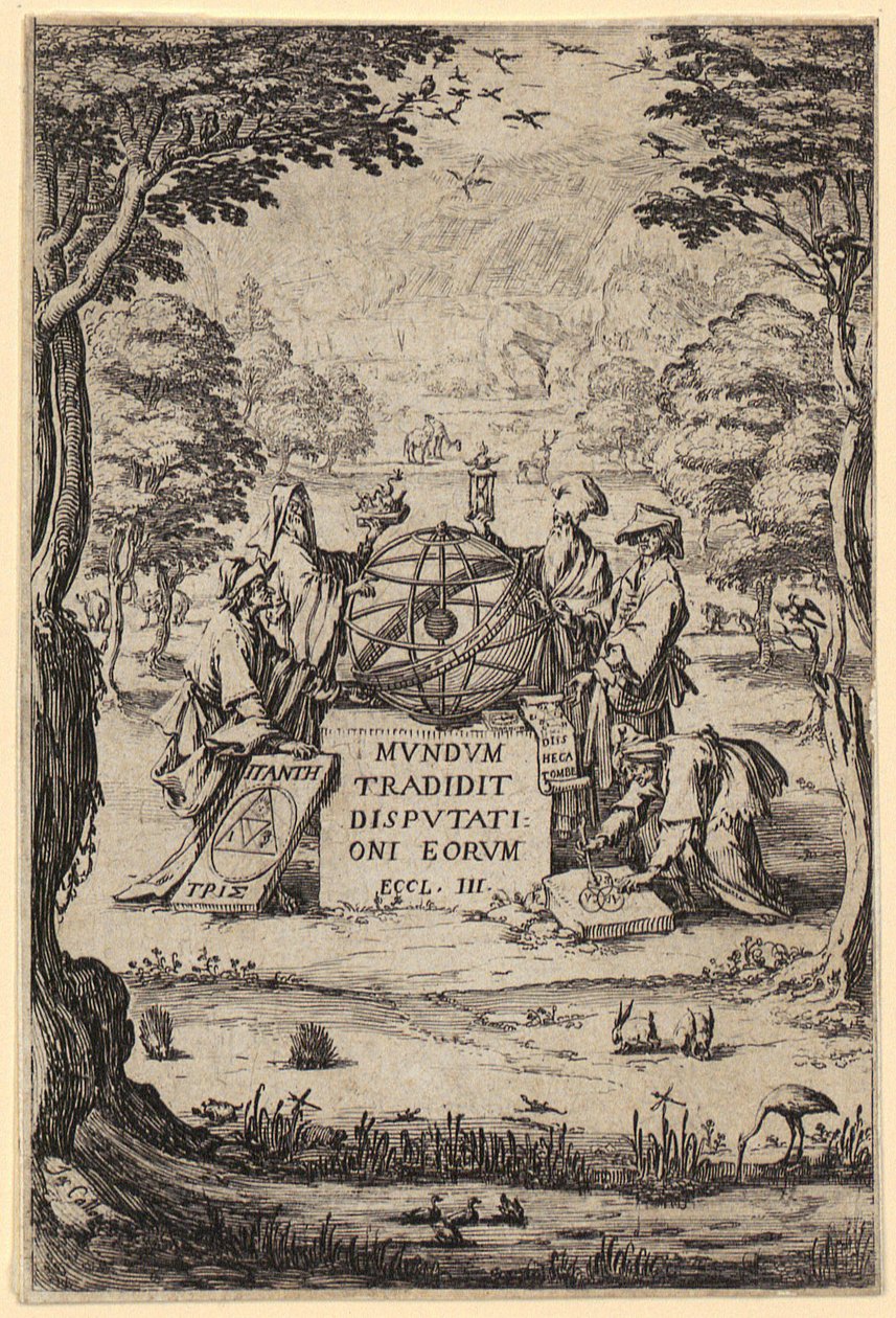 Frontispis til «Sacra Cosmologia» av Jacques Callot