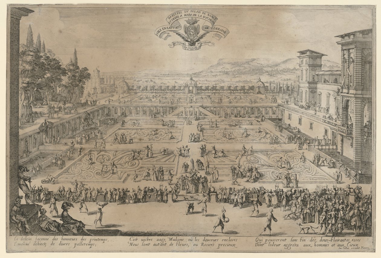 Nancys hage av Jacques Callot