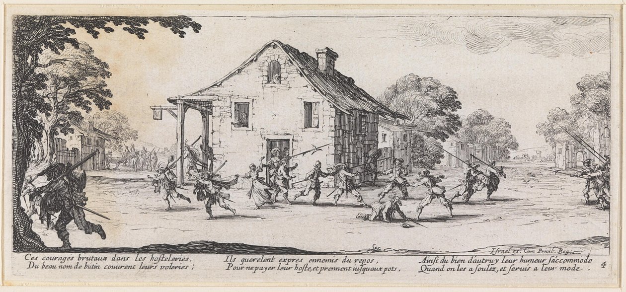 Kampen om et hjem av Jacques Callot