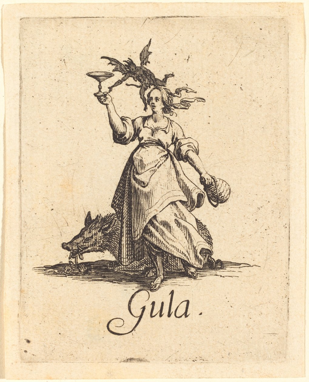 fråtsing av Jacques Callot