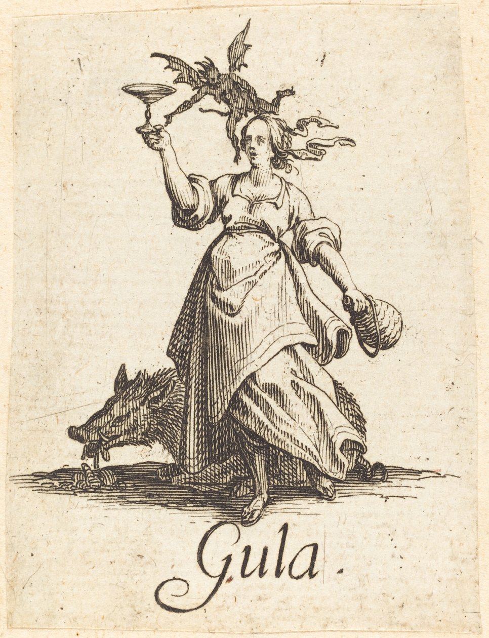 fråtsing av Jacques Callot