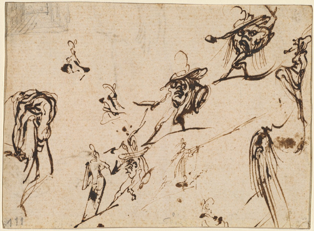 Gobbi og andre bisarre figurer av Jacques Callot