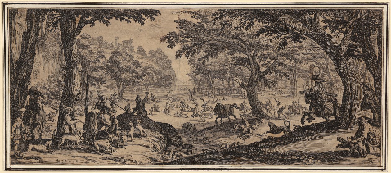 Den store jakten av Jacques Callot