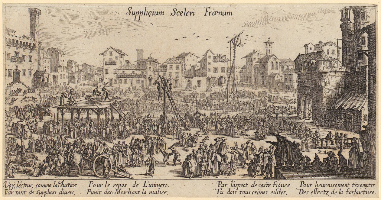 Den hellige Matthias, blad 13 i serien «Jesus, de tolv apostlene og Maria» av Jacques Callot