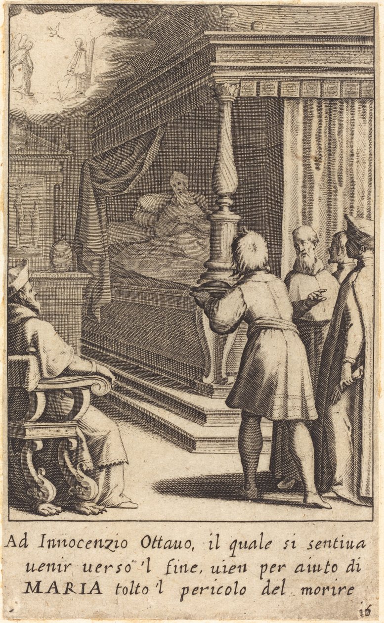 Innocent VIII, 1619. av Jacques Callot