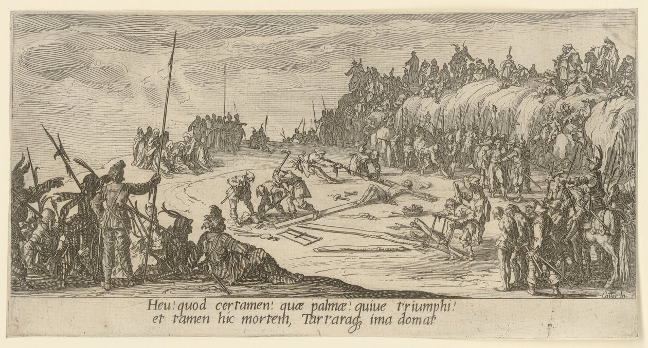 Korsfestelsen av Jacques Callot