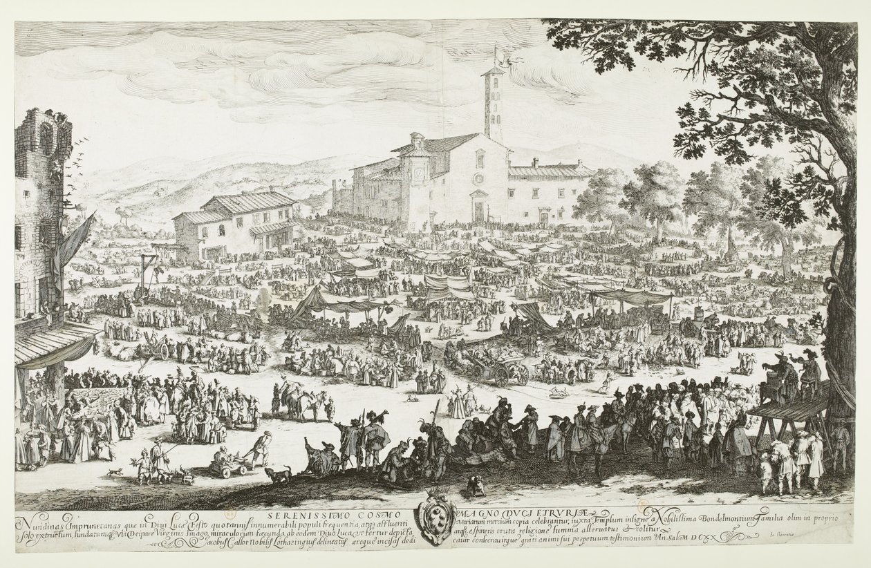 Impruneta av Jacques Callot