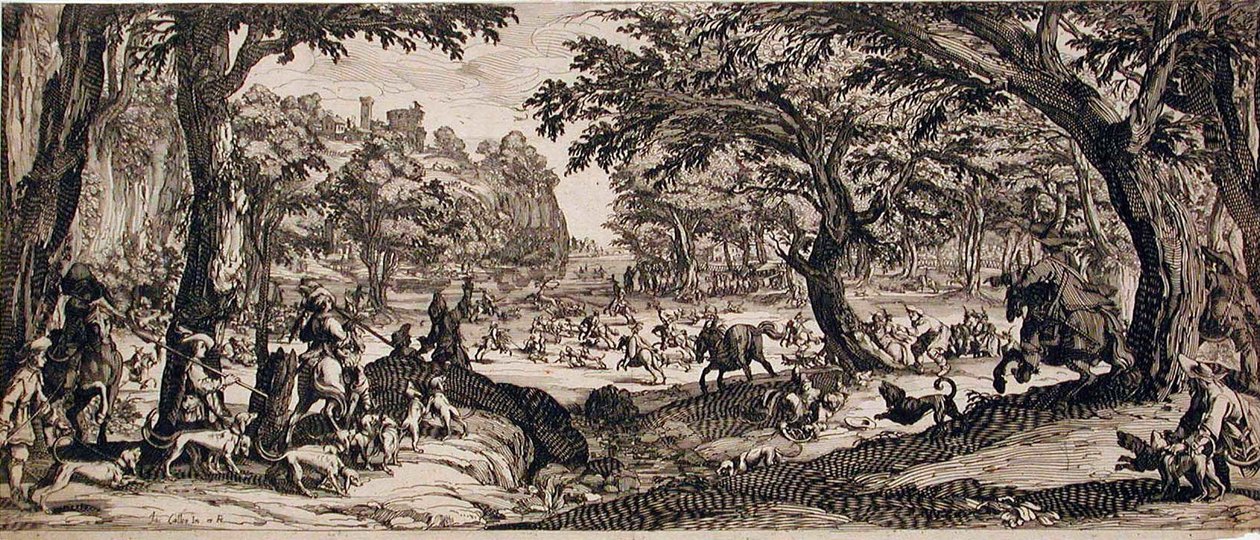 Den store jakten av Jacques Callot