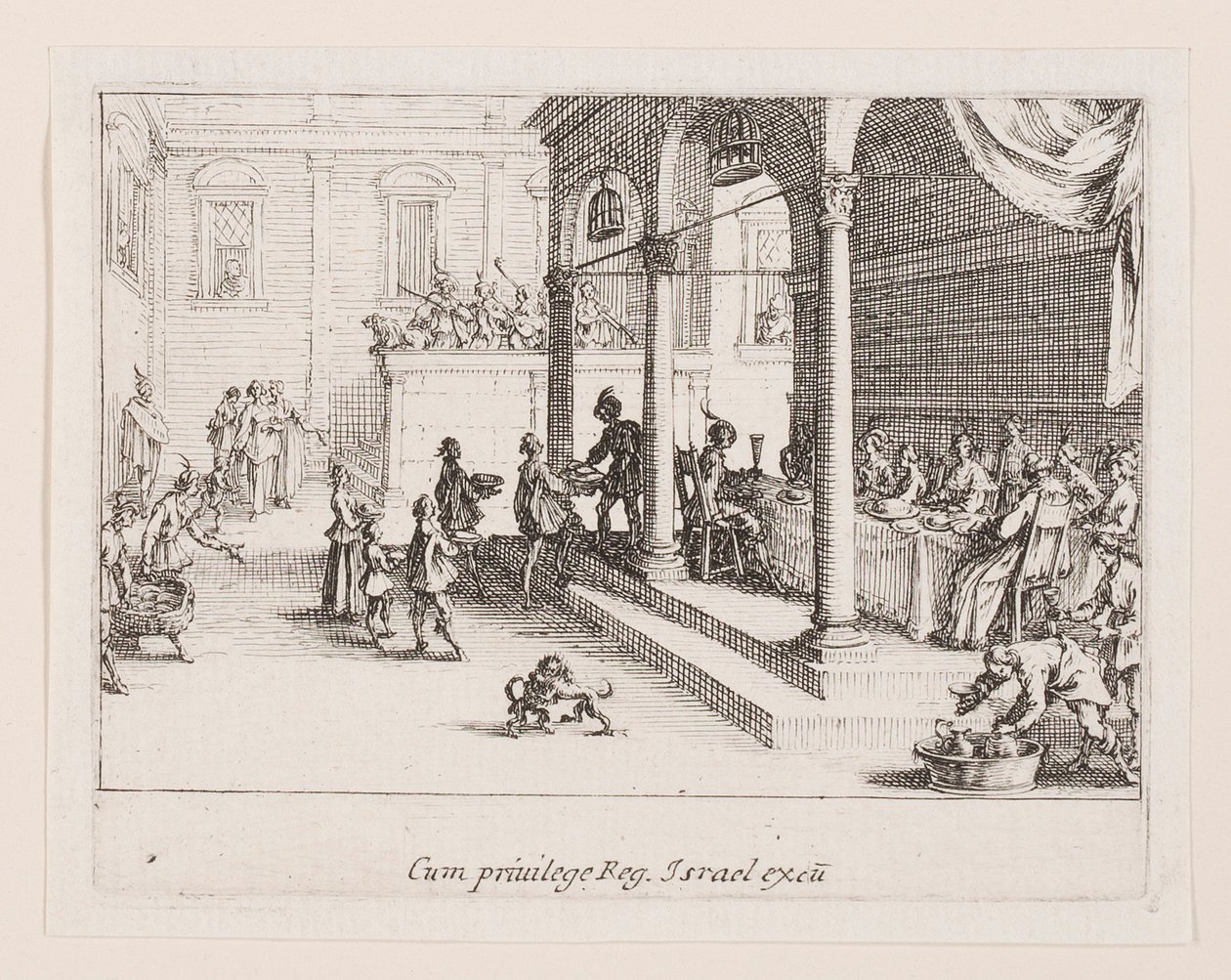 Le festin (banketten), fra serien La vie de l av Jacques Callot