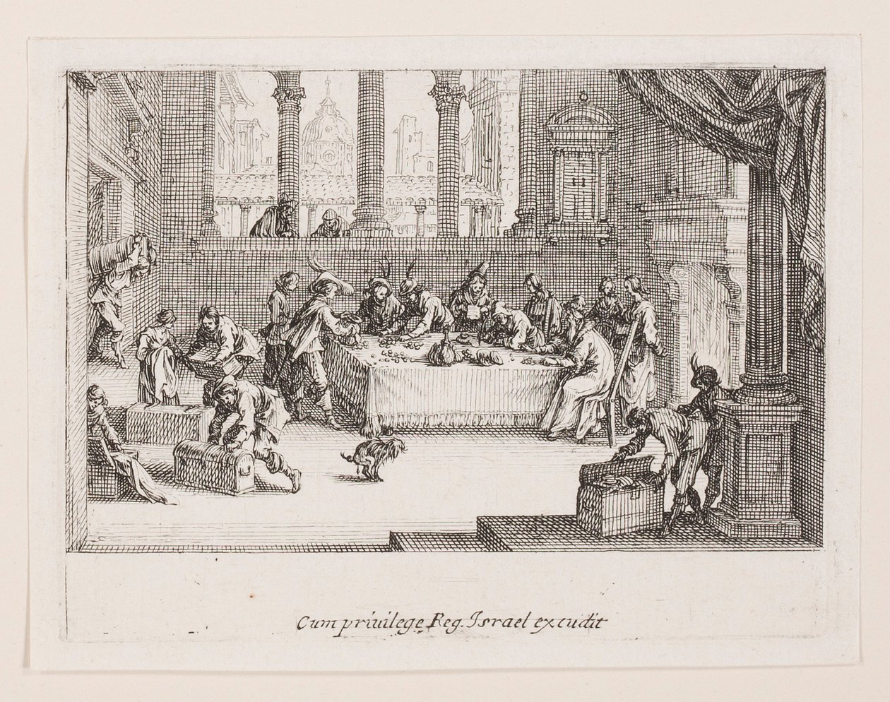 The Division of Goods (The Contribution of the Fortune), fra serien La Vie de l av Jacques Callot