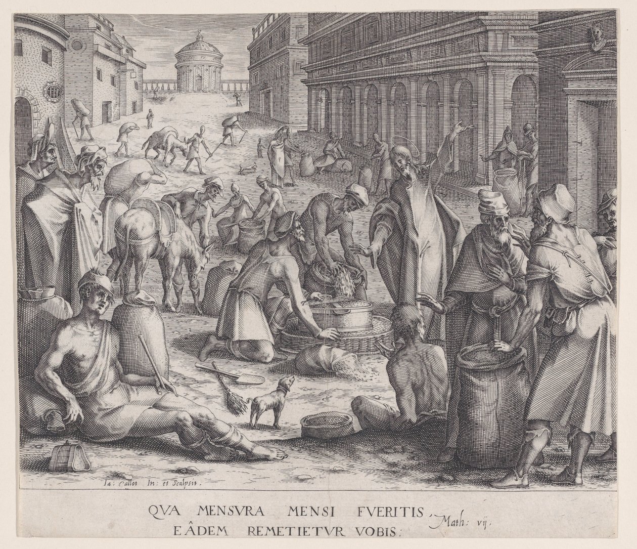 Kornmålerne av Jacques Callot